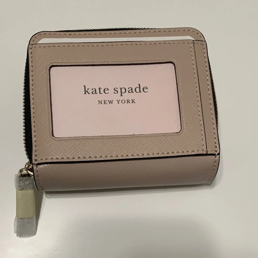 Kate Spade Black and Cream Wallet - Picture 2 of 3